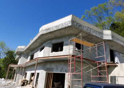 First and Second Floor with Carmelo's Structural Mortar Mix