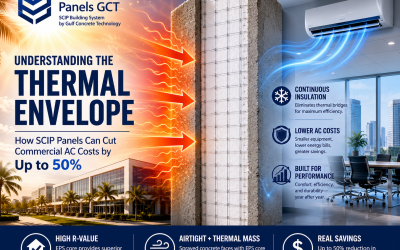 Understanding the Thermal Envelope — How SCIP Panels Can Cut Commercial AC Costs by Up to 50%