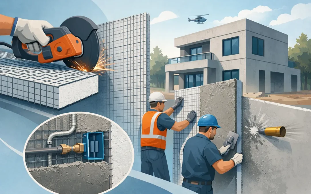 Bullet Resistant Wall System for Safer Builds