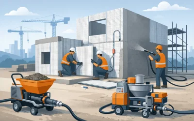 Mortar Application Machines for Sale