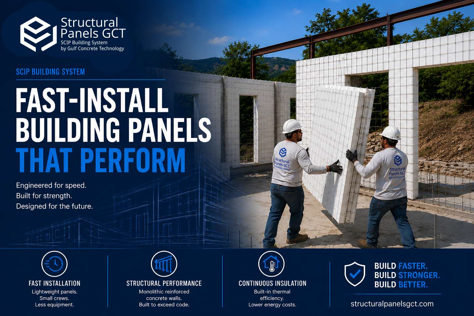Building Panals Fast Install Building Panels That Perform - Structural Panels GCT