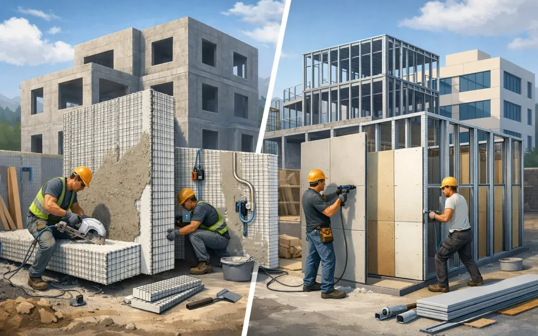 SCIP Construction Versus Steel Studs: Which Performs?