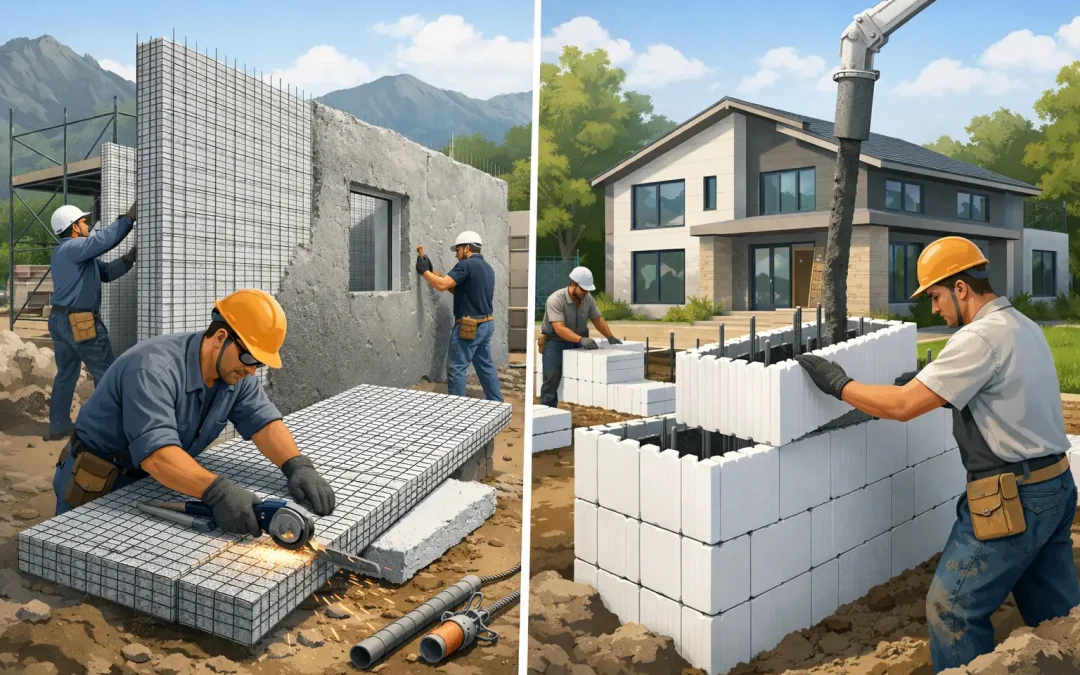 SCIP Construction vs ICF Homes for Builders