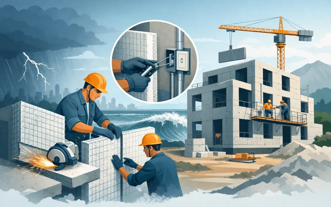 SCIP Panel Lifespan in High-Risk Construction